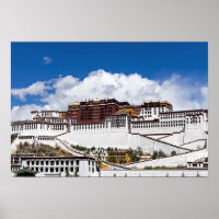 Palast von Potala in Lhasa - Tibet