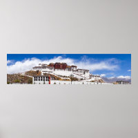 Palast von Potala in Lhasa - Tibet