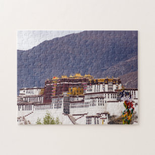 Palast von Potala in Lhasa - Tibet Puzzle