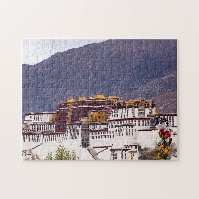 Palast von Potala in Lhasa - Tibet Puzzle (Horizontal)