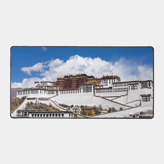 Palast von Potala in Lhasa - Tibet Schreibtischunterlage (Vorderseite)