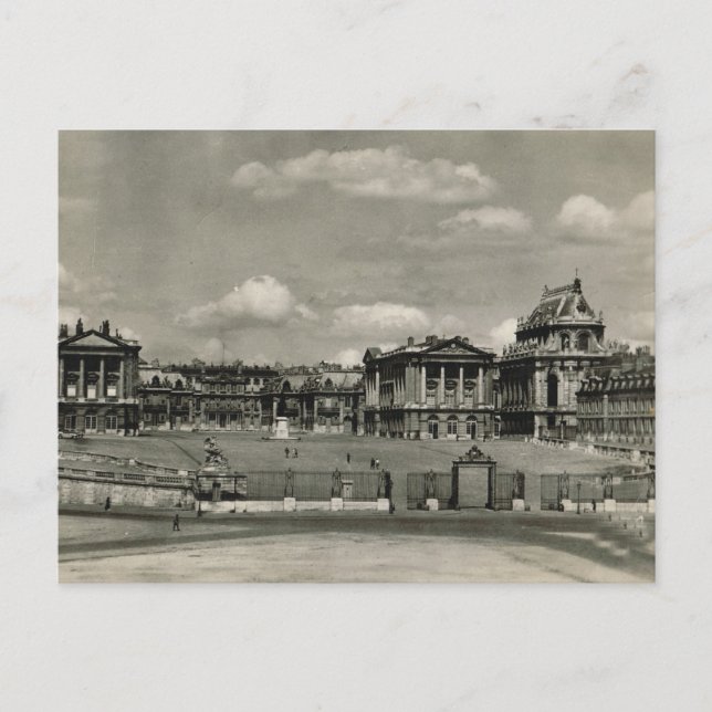 Palast von Versailles 1924 Postkarte (Vorderseite)