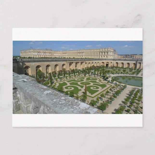 Palast von Versailles Postkarte (Vorderseite)