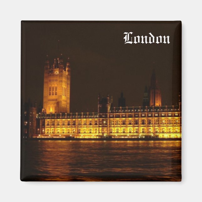 Palast Westminster Magnet (Vorne)