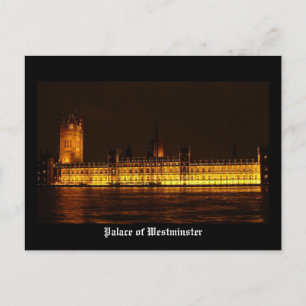 Palast Westminster Postkarte