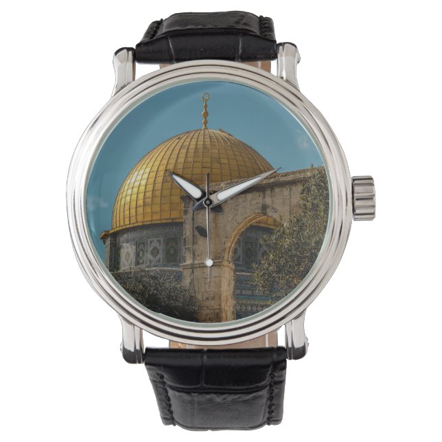 Palästina, Al-Aqsa-Moschee Armbanduhr (Vorderseite)