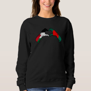 Palästina Bangladesch-Flagge Palästinensischer Ba Sweatshirt