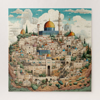 Palästina City Scape Puzzle