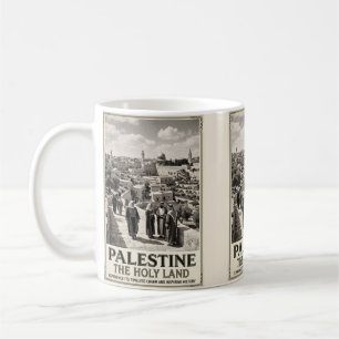 Palästina Das Heilige Land Vintage Reise Kunst Kaffeetasse