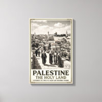Palästina Das Heilige Land Vintage Reise Kunst