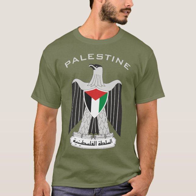 Palästina Eagle T-Shirt (Vorderseite)