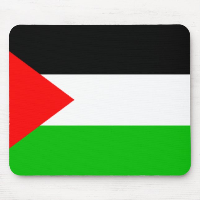 Palästina-Flagge Mousepad (Vorne)