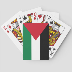 Palästina-Flagge Spielkarten