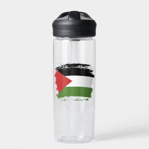 Palästina-Flagge Trinkflasche