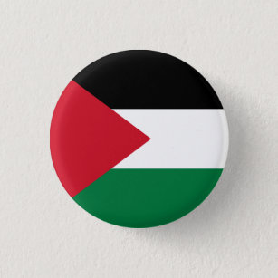 Palästina-Flaggen-Knopf Button