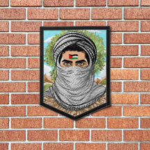 Palästina Freedom Fighter Portrait