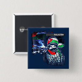 Palästina - Gaza - Völkermord in Palästina Button