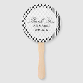 Palästina Hatta Keffiyeh Vielen Dank für Ihre Hoch Fächer