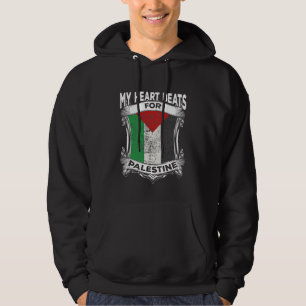 Palästina Herz-Gaza-Frieden palästinensische Wur Hoodie