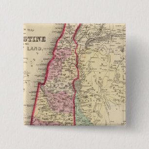 Palästina, Jerusalem-Karte von Mitchell Button
