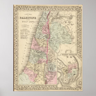 Palästina, Jerusalem Poster