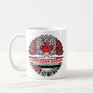 Palästina-Kanadier Tree Roots Kaffeetasse