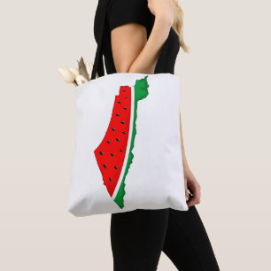 Palästina Karte Watermelon Symbol der Freiheit