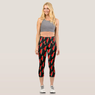 Palästina Karte Watermelon Symbol der Freiheit Capri Leggings