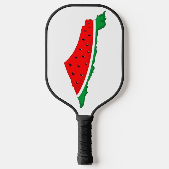 Palästina Karte Watermelon Symbol der Freiheit Pickleball Schläger (Vorderseite)