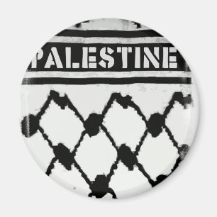 Palästina Keffiyah Magnet