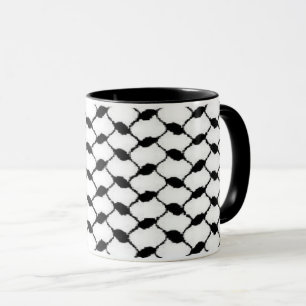 Palästina-Keffiyeh Tasse