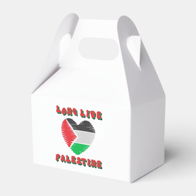 Palästina lange leben geschenkschachtel (Vorderseite)