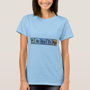 Palästina machte von den Elementen T-Shirt