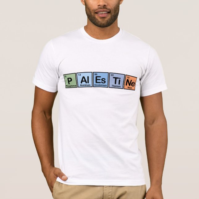 Palästina machte von den Elementen T-Shirt (Vorderseite)