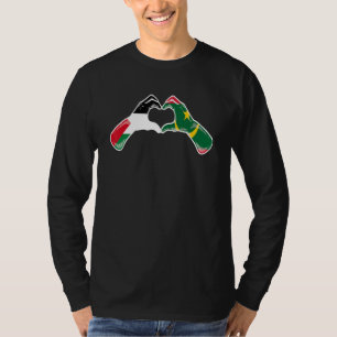 Palästina Mauretanien-Flagge Palästinensischer M T-Shirt
