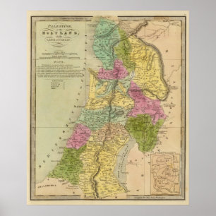 Palästina oder das Heilige Land Poster