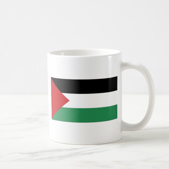 Palästina-Palästinenser-Flagge Kaffeetasse (Rechts)