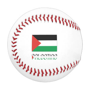 Palästina Palästinensische Flagge Schwarz Personal Baseball