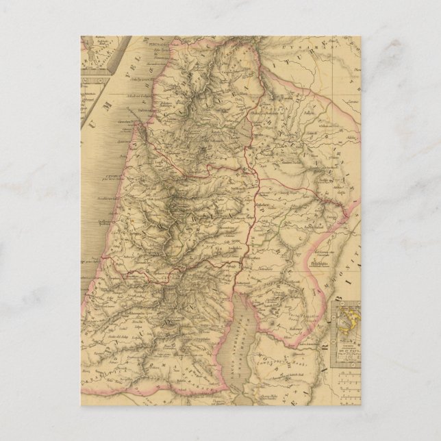 Palästina Postkarte (Vorderseite)