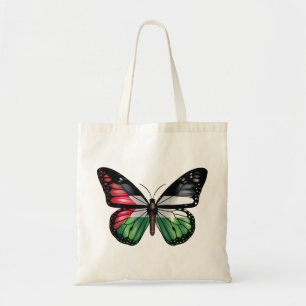 Palästina-Schmetterling-Monarchenflagge Tragetasche