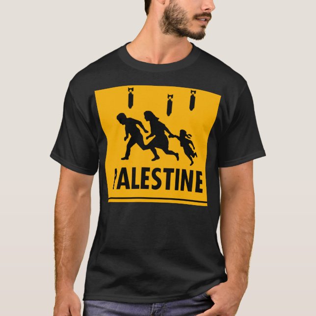 Palästina-Shirt T-Shirt (Vorderseite)