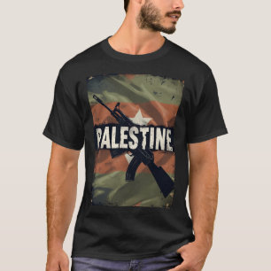 Palästina-Solidaritäts-T-Shirt Gaza-Support-Shirt T-Shirt