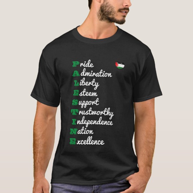 Palästina-T - Shirt (Vorderseite)