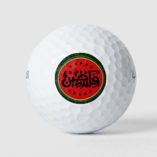 Palästina-Wassermelone-Palästina arabisches Wort"ف Golfball