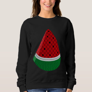 Palästina: Watermelon Palästina Keffiyeh Pal Sweatshirt