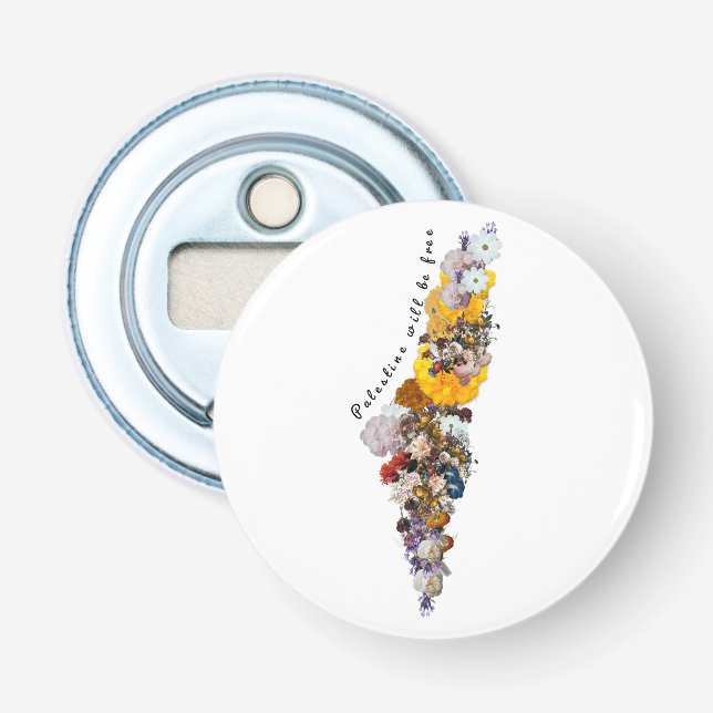 Palästina wird frei sein flaschenöffner (Vorderseite)