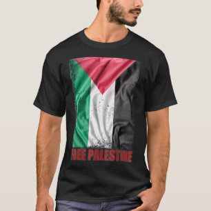 Palästinafahne arabisch-palästinensische Not leide T-Shirt