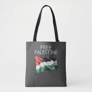 Palästinafahne im freien Gaza-Streifen