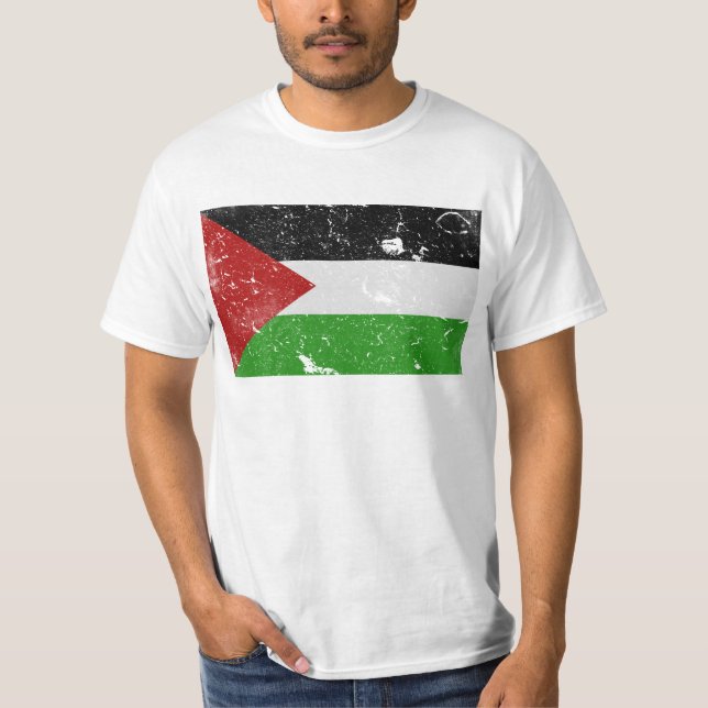 Palästinafahne - palästinensischer Stolz ohne Flag T-Shirt (Vorderseite)