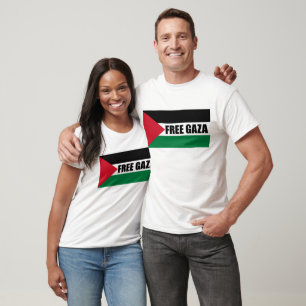 Palästinafahnen, Gaza Gerettet, freier Gaza-Streif T-Shirt